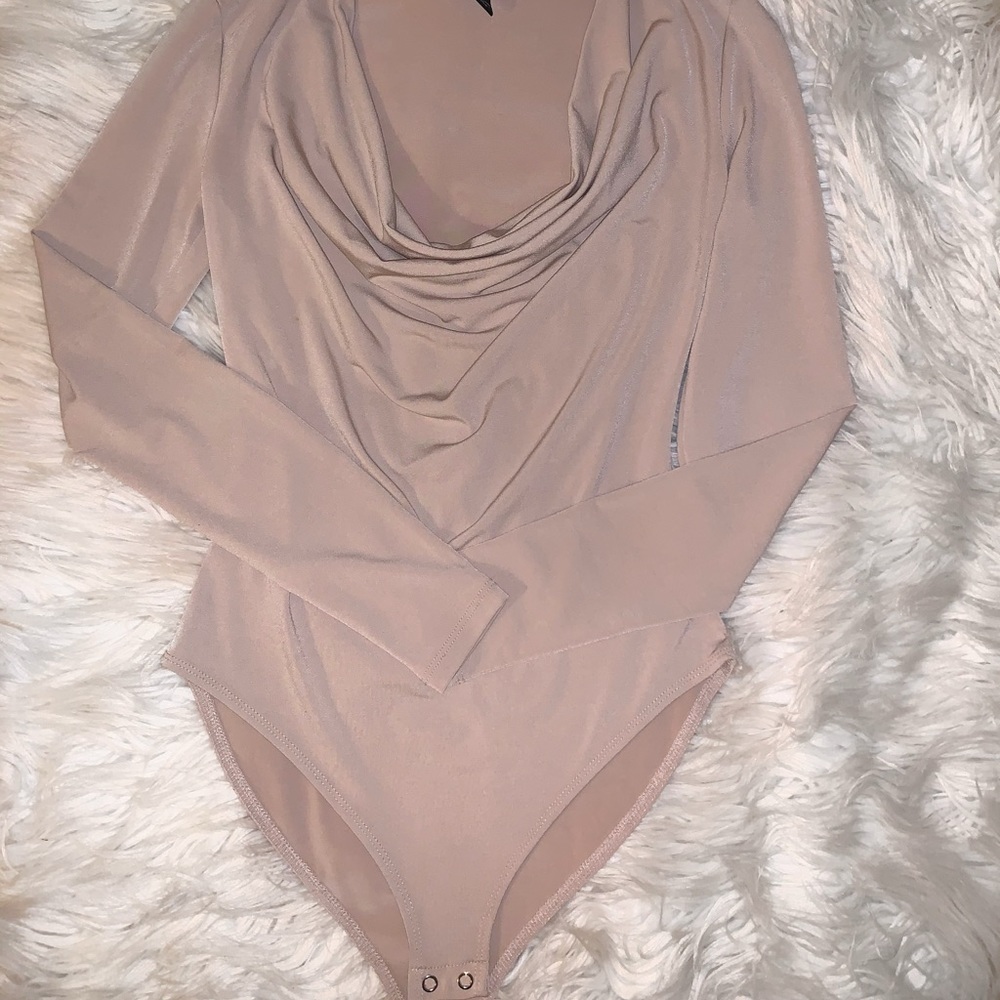 Nude Long Sleeve Bodysuit